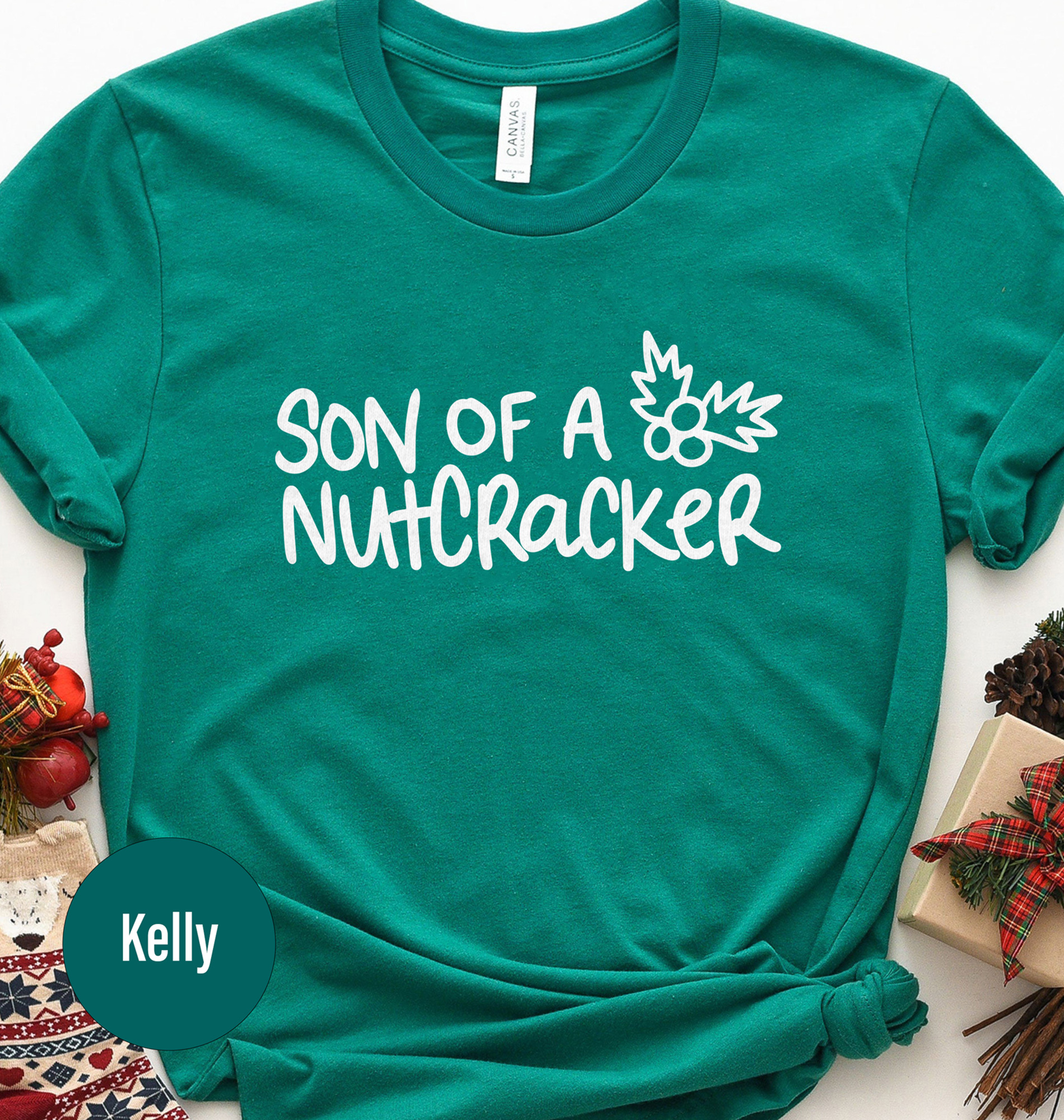 Nutcracker Son Holiday Tee - Christmas Apparel