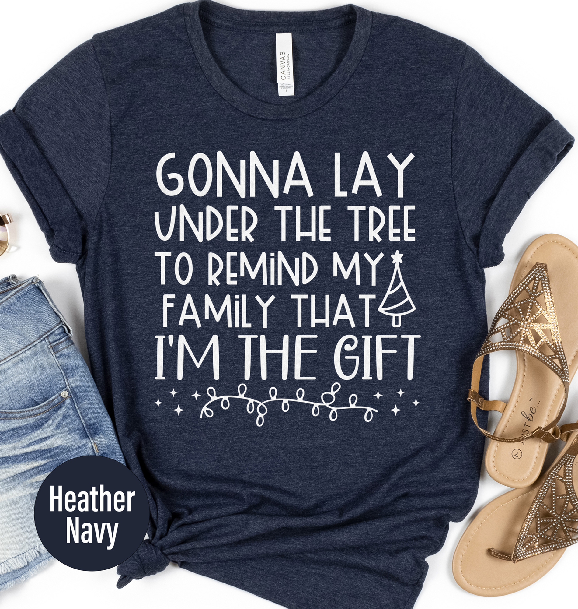 Cozy Holiday Tree T-shirt - Perfect Christmas Gift