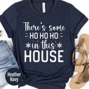 Fun Ho Ho Ho Christmas Tee - Festive Holiday Shirt