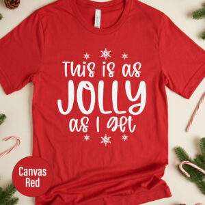 Jolly Christmas Holiday Tee - Festive Fun Shirt