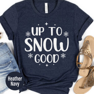 Snowy Christmas Fun Holiday T-shirt - Holidayshirts