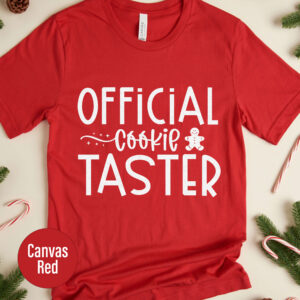 Christmas Cookie Taster Holiday Tee - Holidayshirts