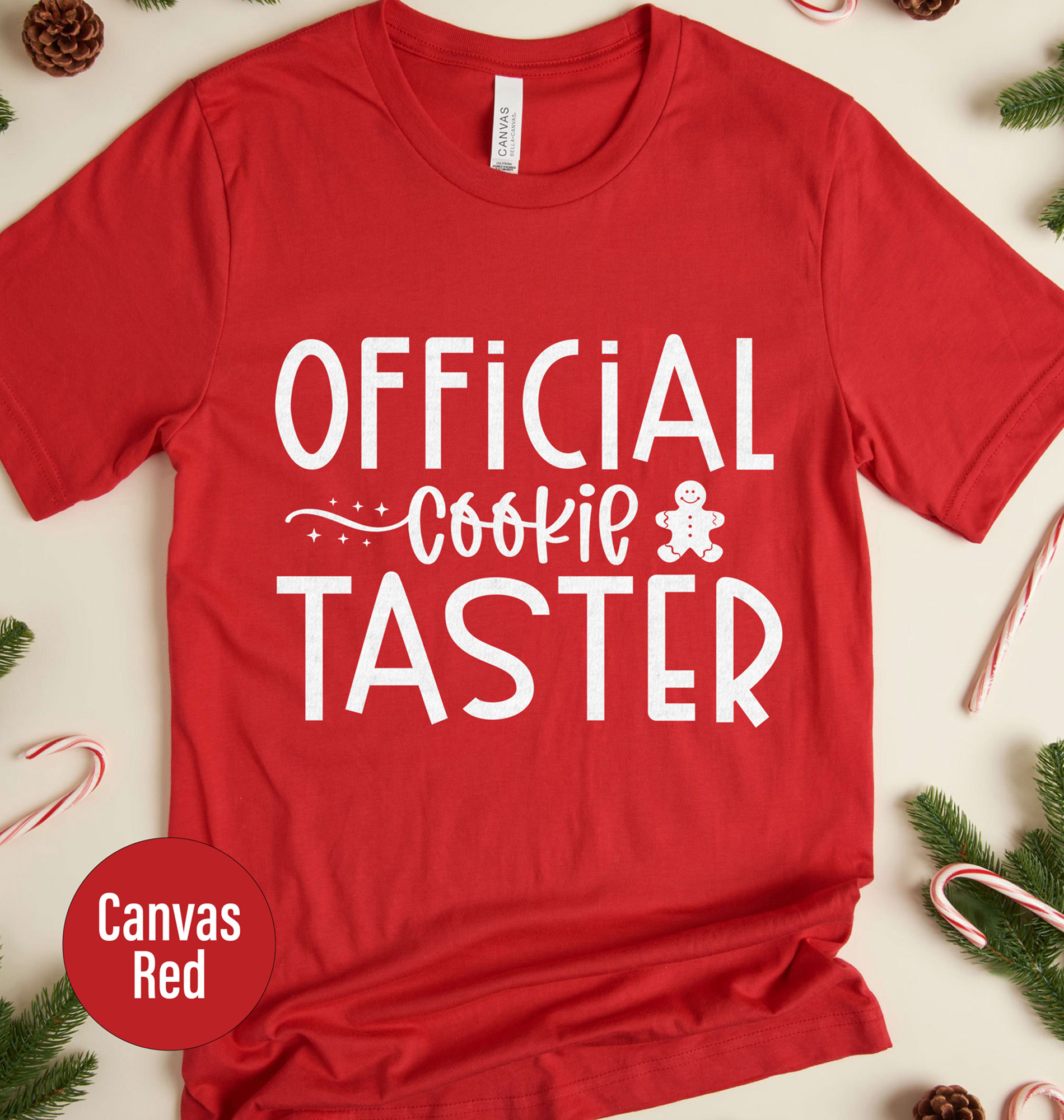 Christmas Cookie Taster Holiday Tee - Holidayshirts