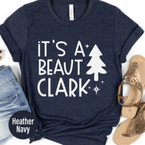 Beaut Clark Xmas Tee - Holidayshirts.com Exclusive