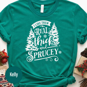 Thick & Festive Holiday T-shirt - Christmas Apparel