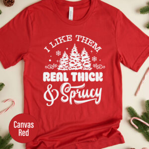 Sprucy Holiday Tee: Festive Christmas Tree Shirt