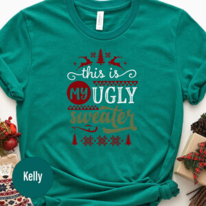 Quirky Christmas Holiday Tee - My Ugly Sweater Design