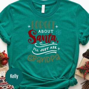 Grandpa's Holiday Wisdom Christmas T-shirt