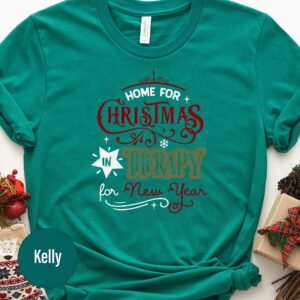New Year & Christmas Therapy Holiday Tee