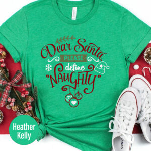 Naughty List Fun Christmas Tee - Holidayshirts.com