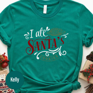 Christmas Cookie Lover's Holiday Tee - I Ate Cookies