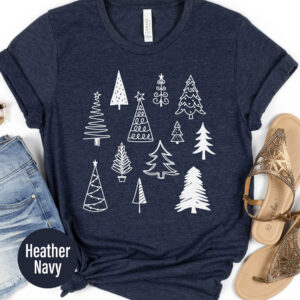 Festive Holidayshirts.com Christmas Tree Tee