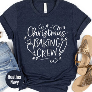Xmas Holiday Baking Crew T-shirt - Festive Wear