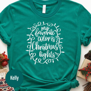 Vibrant Holidayshirts.com Xmas Colorful Tee