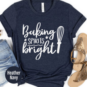 Bright Christmas Baking Holiday Tee - Holidayshirts