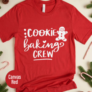 Xmas Holiday Baking Crew T-shirt - Festive Wear