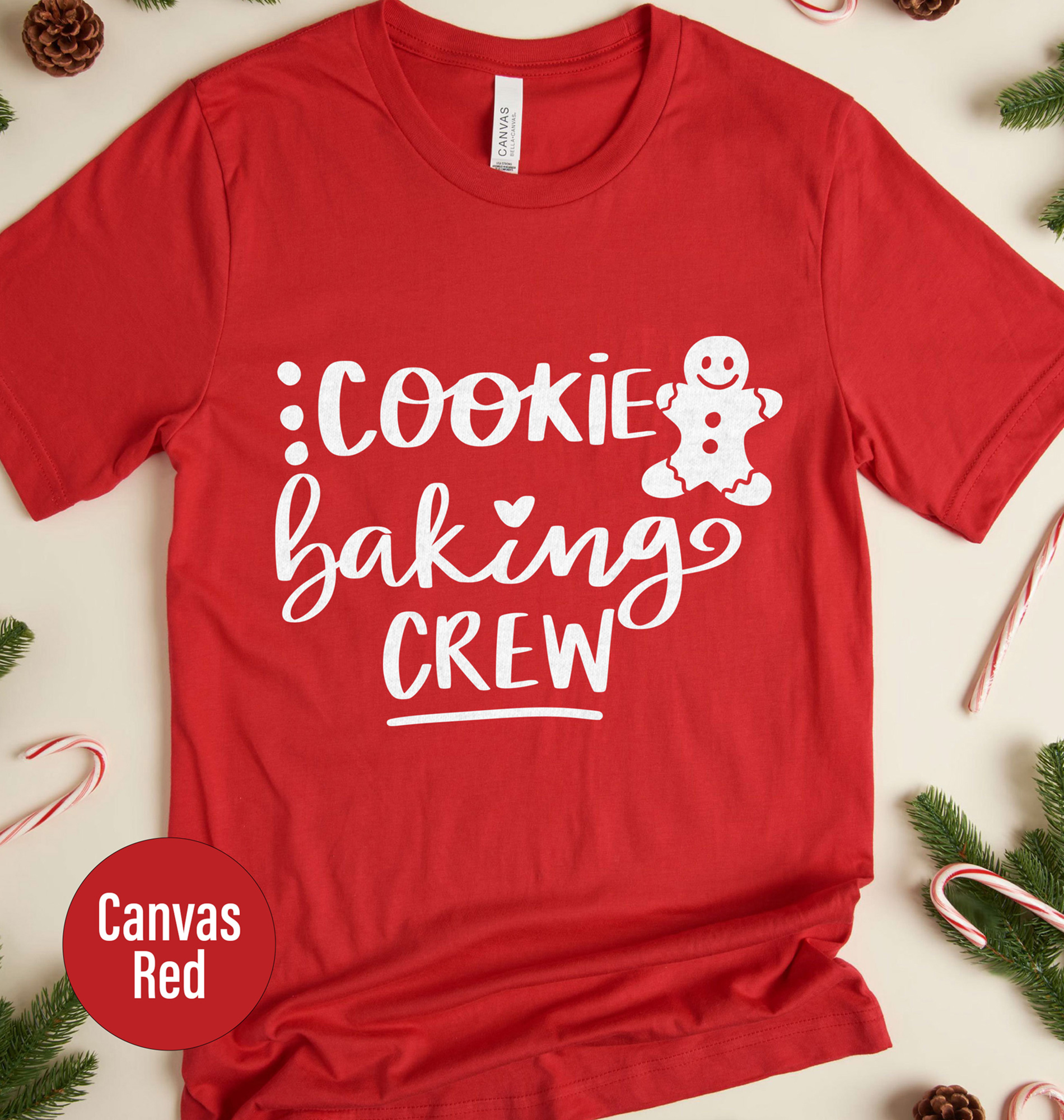 Xmas Holiday Baking Crew T-shirt - Festive Wear