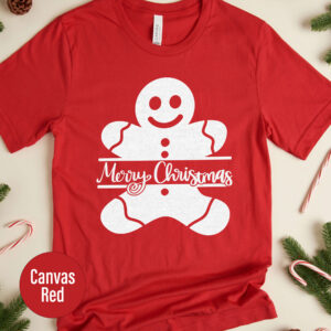 Xmas Gingerbread Man Tee - Holidayshirts.com