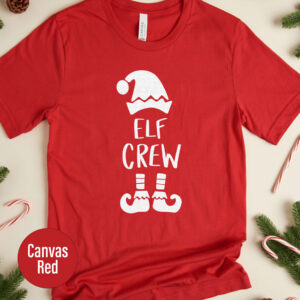 Elf Crew Festive Xmas Tee - Holidayshirts.com