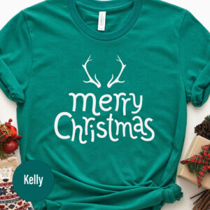 Festive Merry Christmas Holiday Tee From Holidayshirts