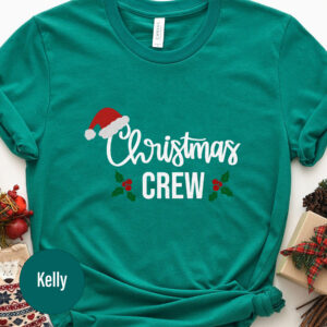 Xmas Crew Festive Tee - Perfect Holiday Gift