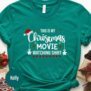 Cozy Holiday Movie Christmas Tee From Holidayshirts