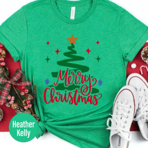 Sparkling Merry Christmas Holiday Tee From Holidayshirts