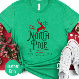 North Pole Holiday T-shirt - Christmas Festive Tee