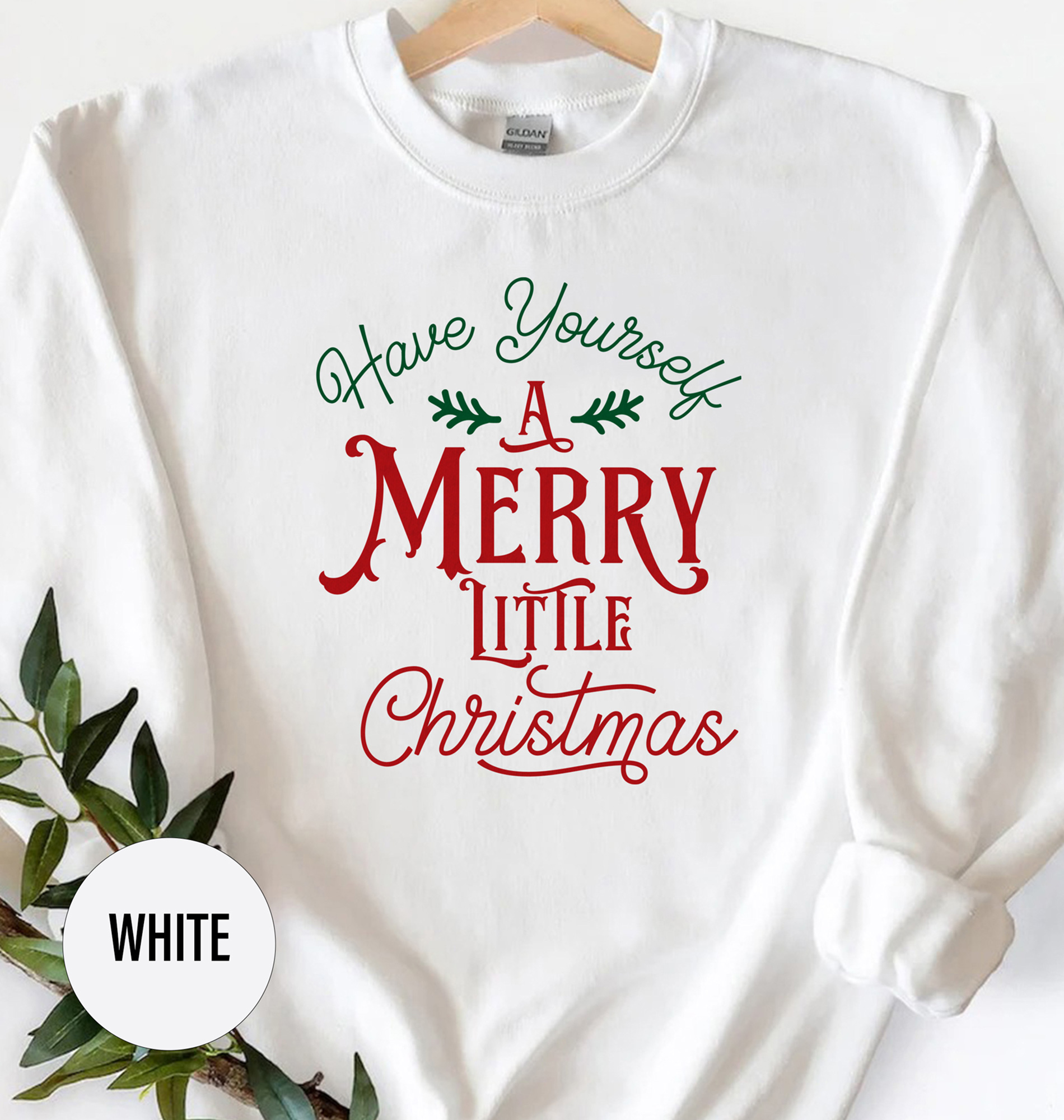 Merry Little Christmas Holiday Tee - Unique Festive T-shirt