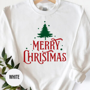 Festive Merry Christmas Holiday Tee From Holidayshirts
