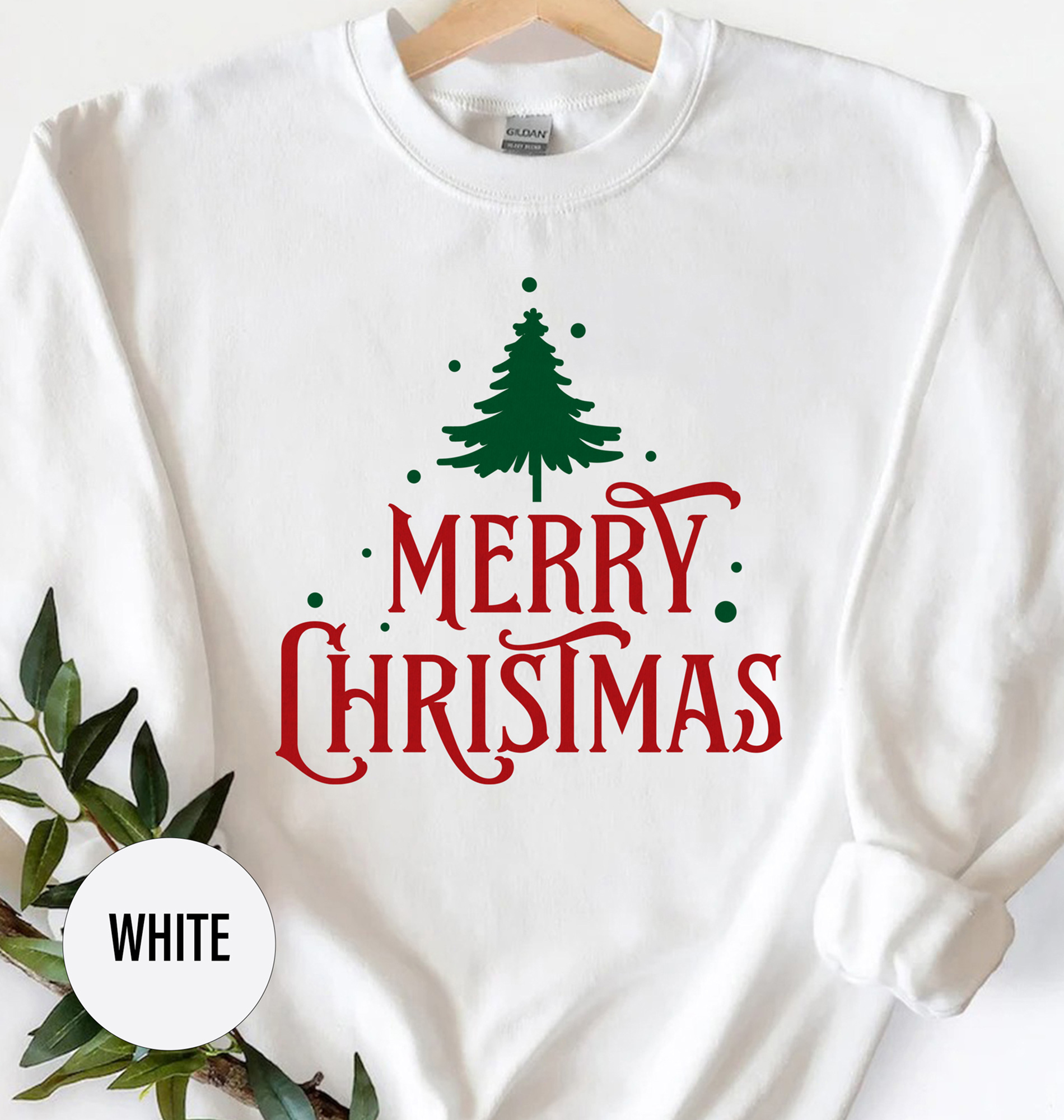 Festive Merry Christmas Holiday Tee From Holidayshirts