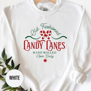 Handmade Candy Cane Christmas Tee - Holidayshirts