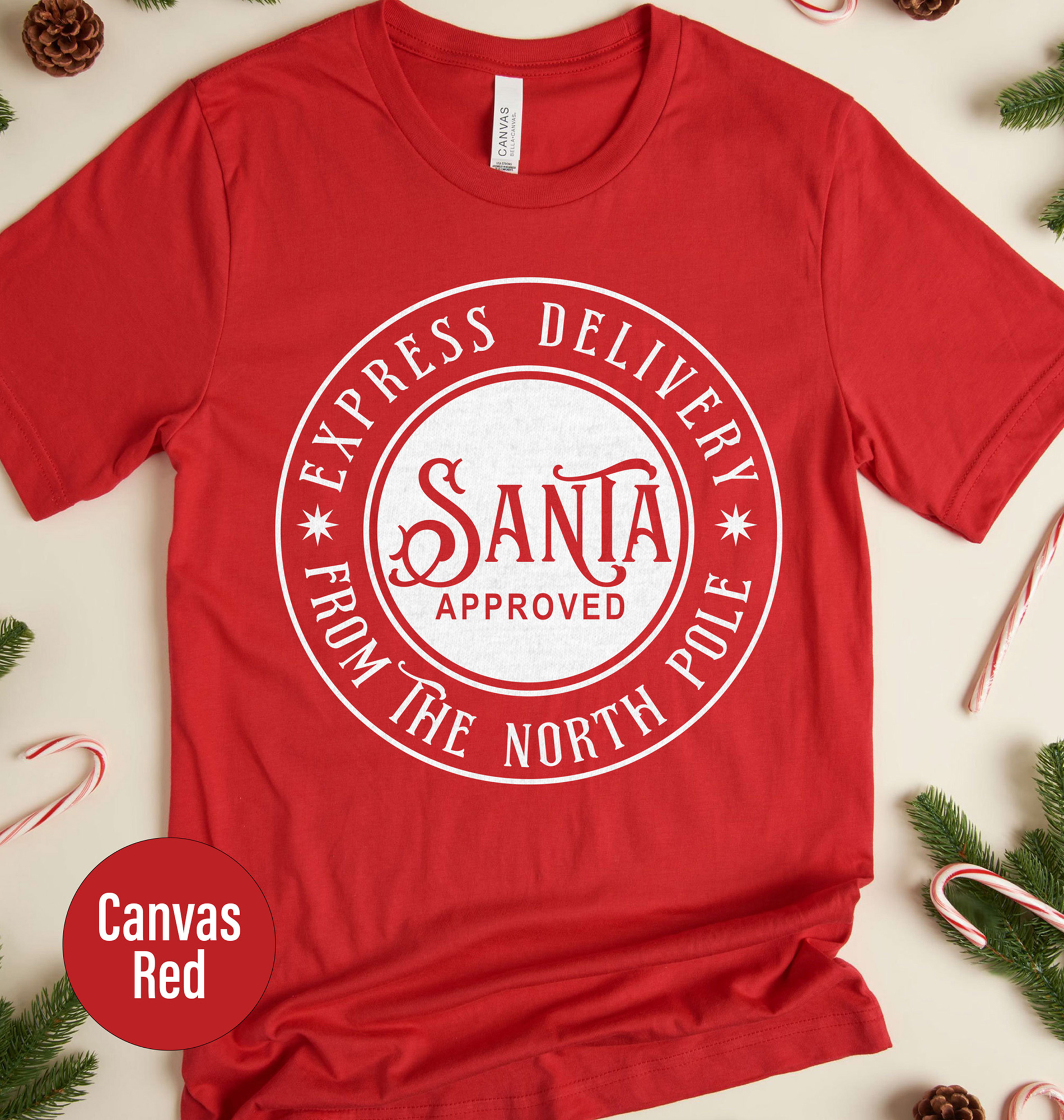 Santa's Choice: Festive Xmas Tee From Holidayshirts