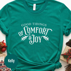 Comforting Christmas Holiday Tee - Good Tidings