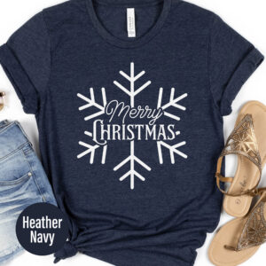 Festive Merry Christmas Holiday Tee From Holidayshirts