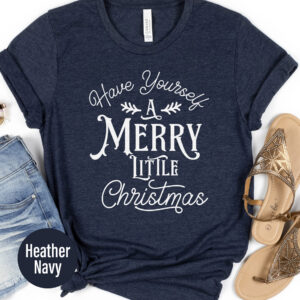 Festive Merry Christmas Holiday T-shirt By Holidayshirts