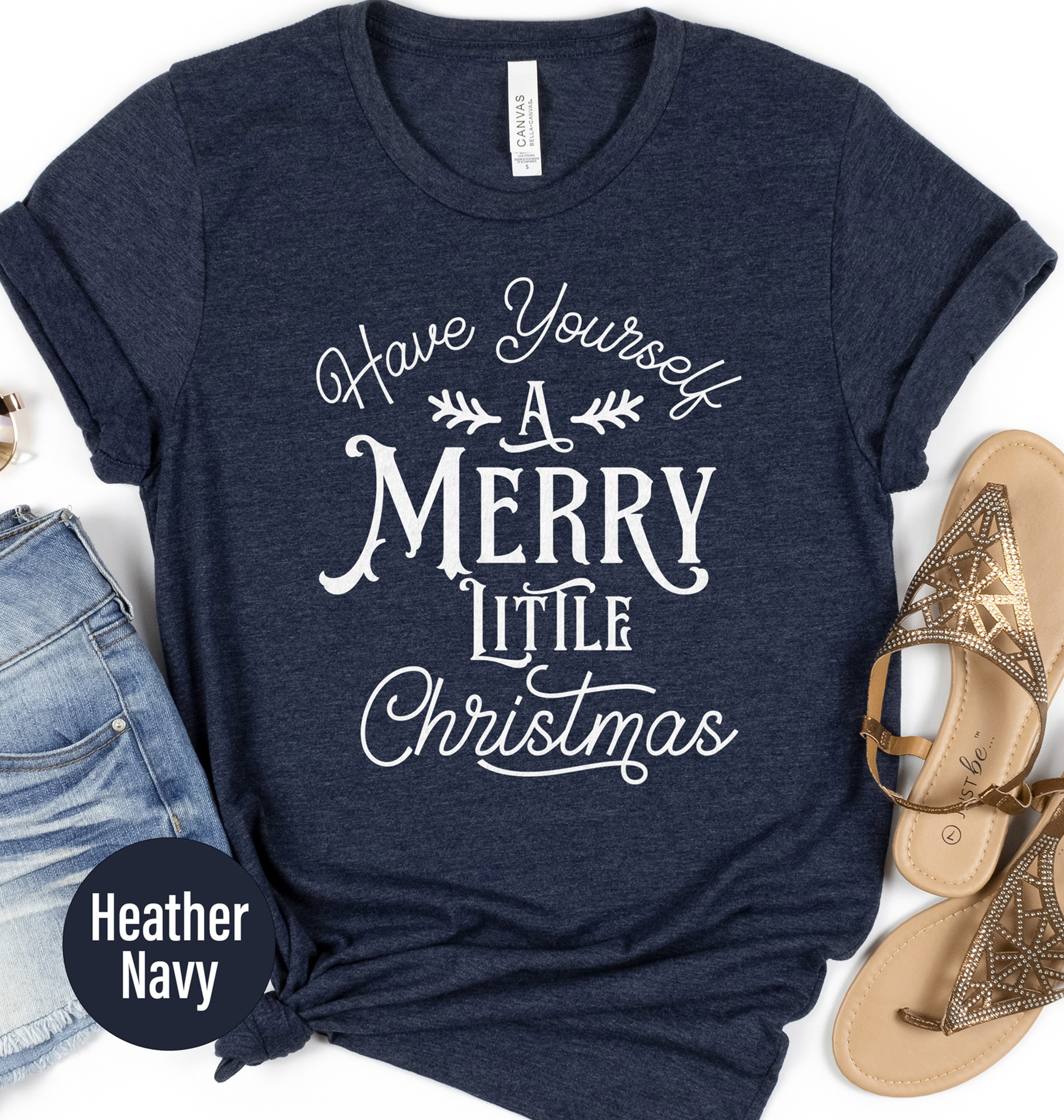 Festive Merry Christmas Holiday T-shirt By Holidayshirts