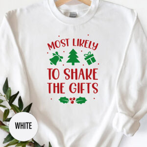 Festive Holiday Gift-shaker Tshirt - Christmas Fun