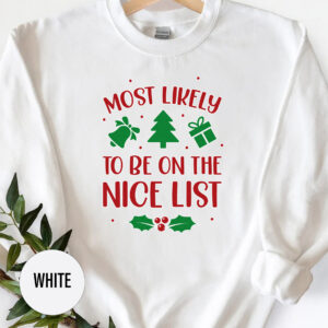 Nice List Winner: Festive Holiday T-shirt