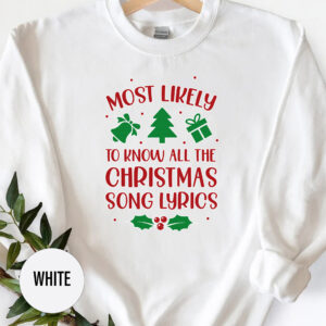 Know-all Lyrics Christmas Holiday T-shirt