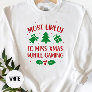 Gamer's Xmas Tee: Likely To Miss Holiday For Game