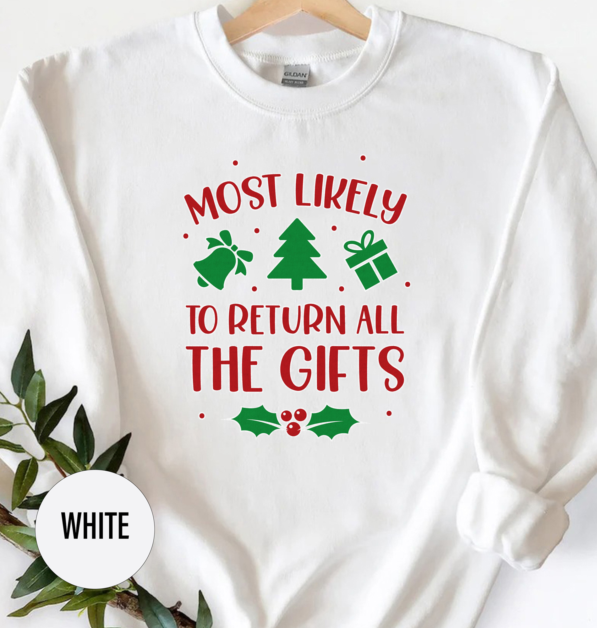 Christmas Fun Gift-return Themed T-shirt - Holidayshirts