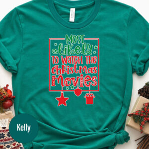 Christmas Movie Fan Holiday Tee From Holidayshirts.com