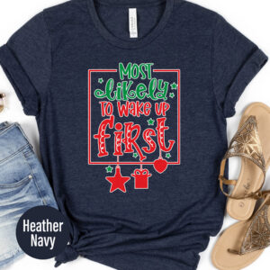 Early Riser Christmas Tee - Holidayshirts.com