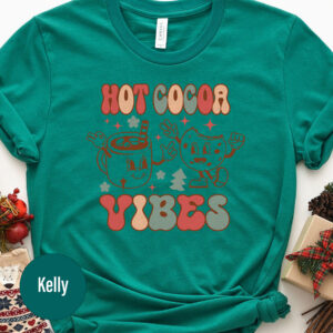 Cozy Hot Cocoa Christmas Holiday Tee - Holidayshirts
