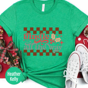 Jingle Holiday Tee - Festive Christmas Shirt