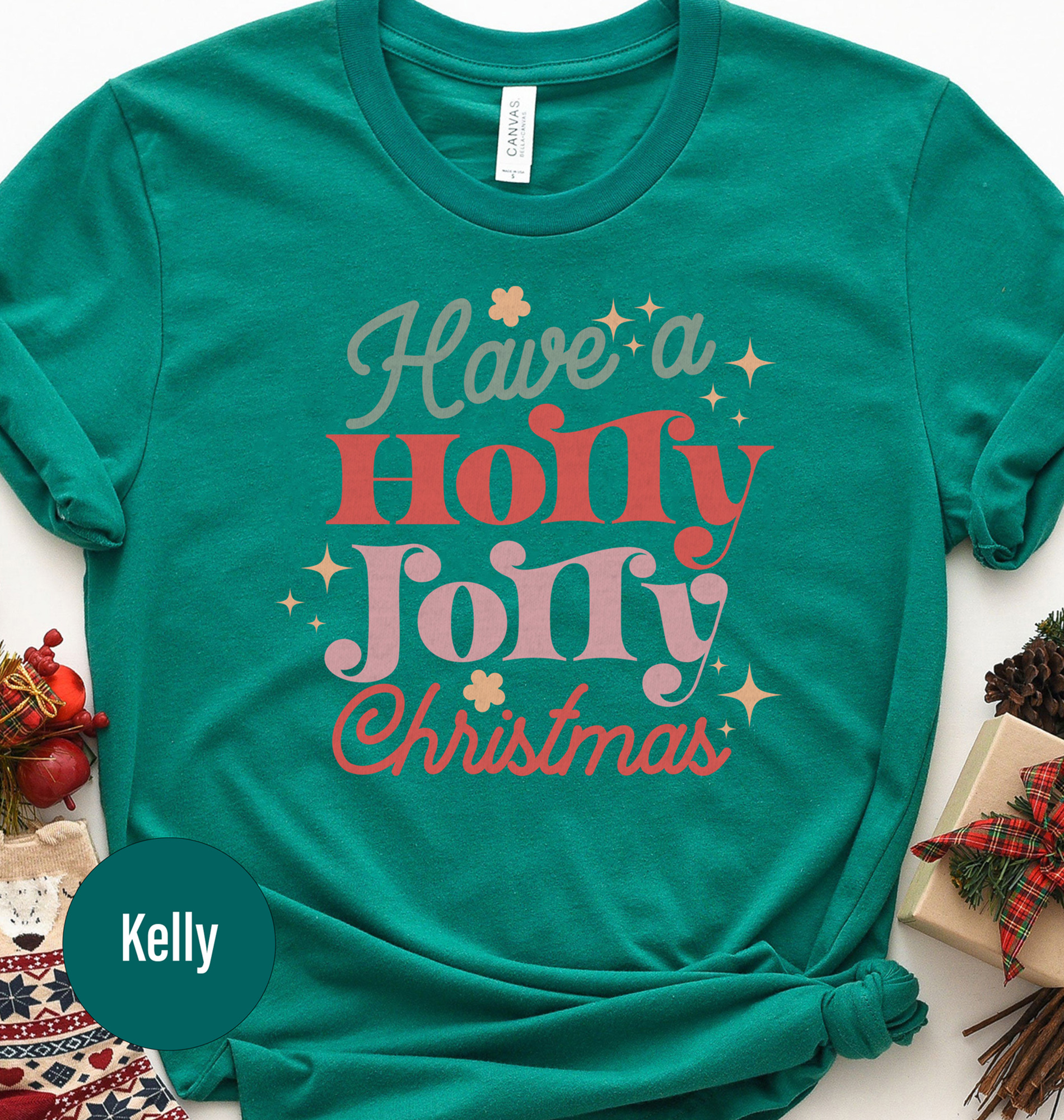 Hony Jony Festive Christmas Holiday Tee - Holidayshirts.com