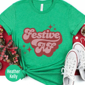 Holidayshirts Festive Christmas Tee - Af Style