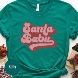 Santa Babu Festive Holiday Tee - Christmas Shirt