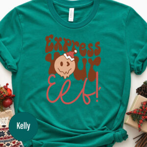 Elf Christmas Tee: Express Holiday Joy - Holidayshirts.com